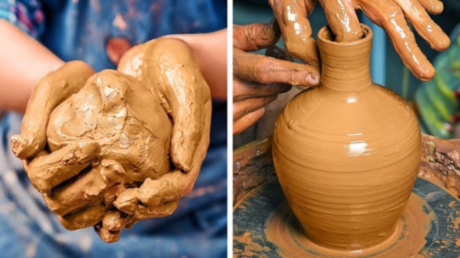 آموزش سفالگری با دستگاه
