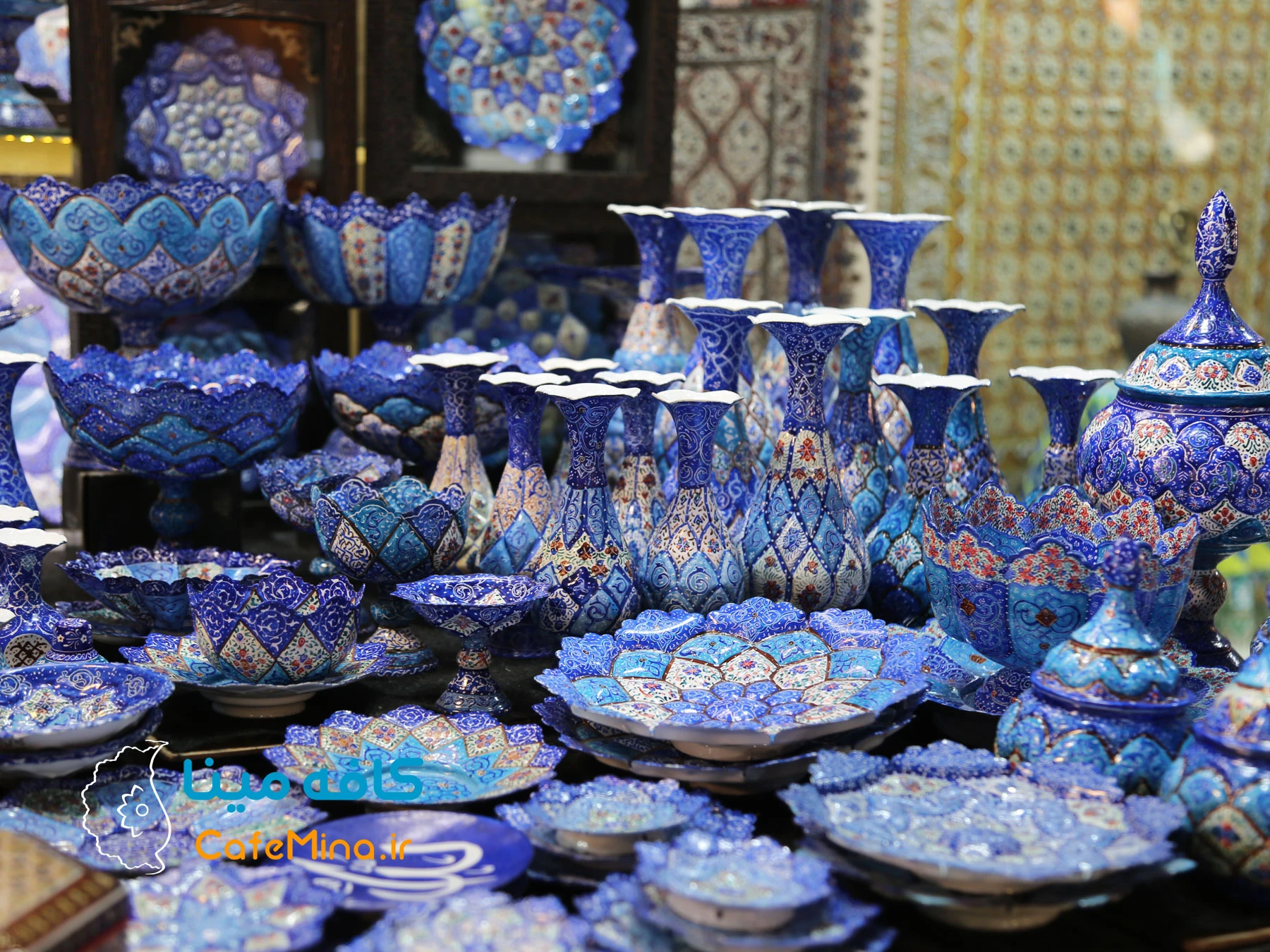 انواع مینا کاری