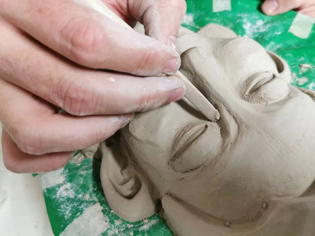 آموزش سفالگری مجسمه سازی