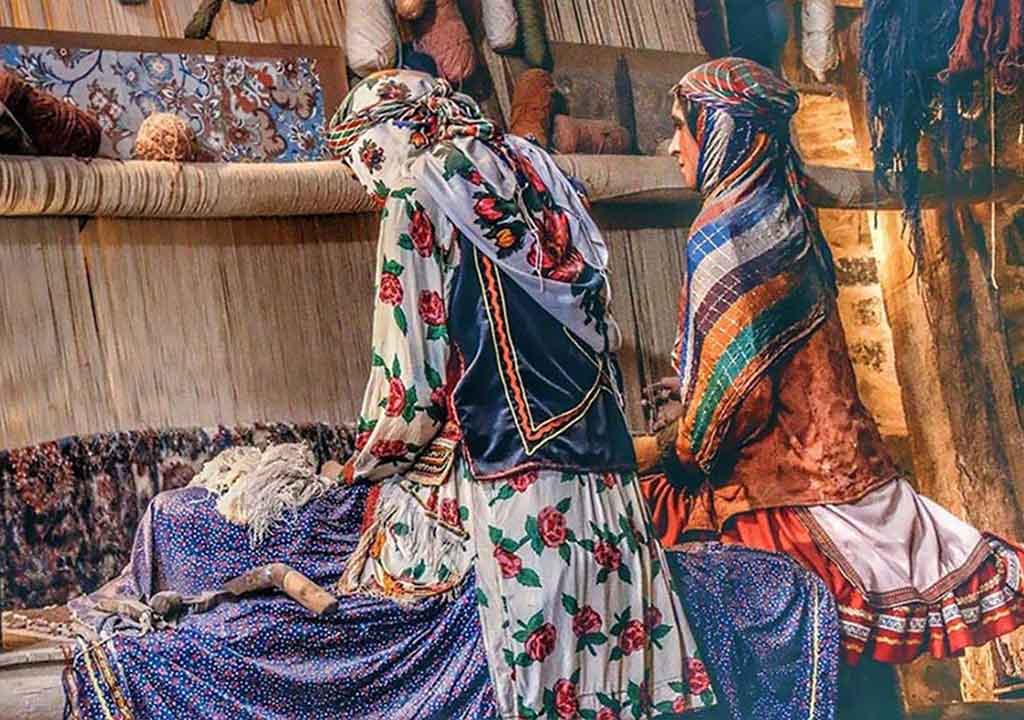 آموزش قالی بافی در منزل