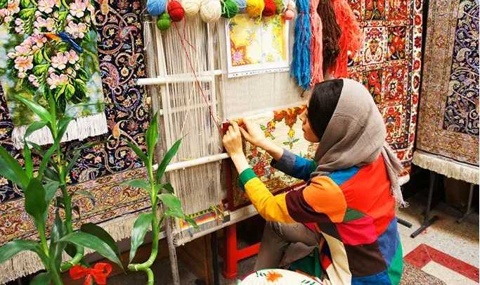 قالی بافی درجه ۲ چیست