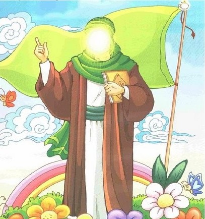 آسان ترین نقاشی امام زمان
